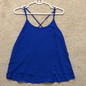 Royal blue tank
